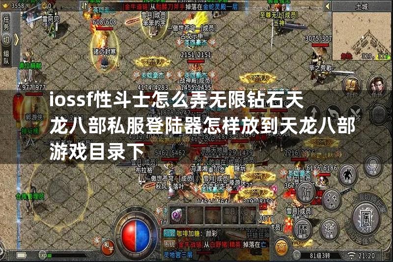 iossf性斗士怎么弄无限钻石天龙八部私服登陆器怎样放到天龙八部游戏目录下