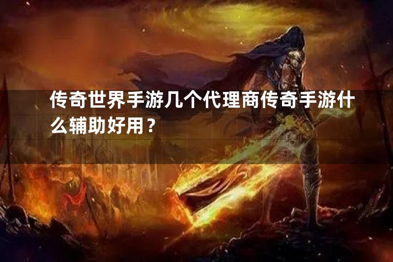 传奇世界手游几个代理商传奇手游什么辅助好用？