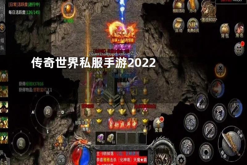 传奇世界私服手游2022