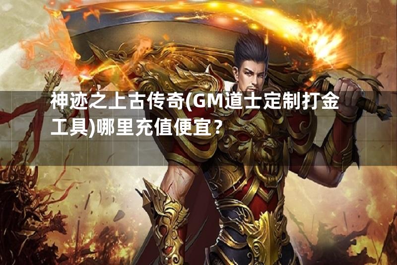 神迹之上古传奇(GM道士定制打金工具)哪里充值便宜？